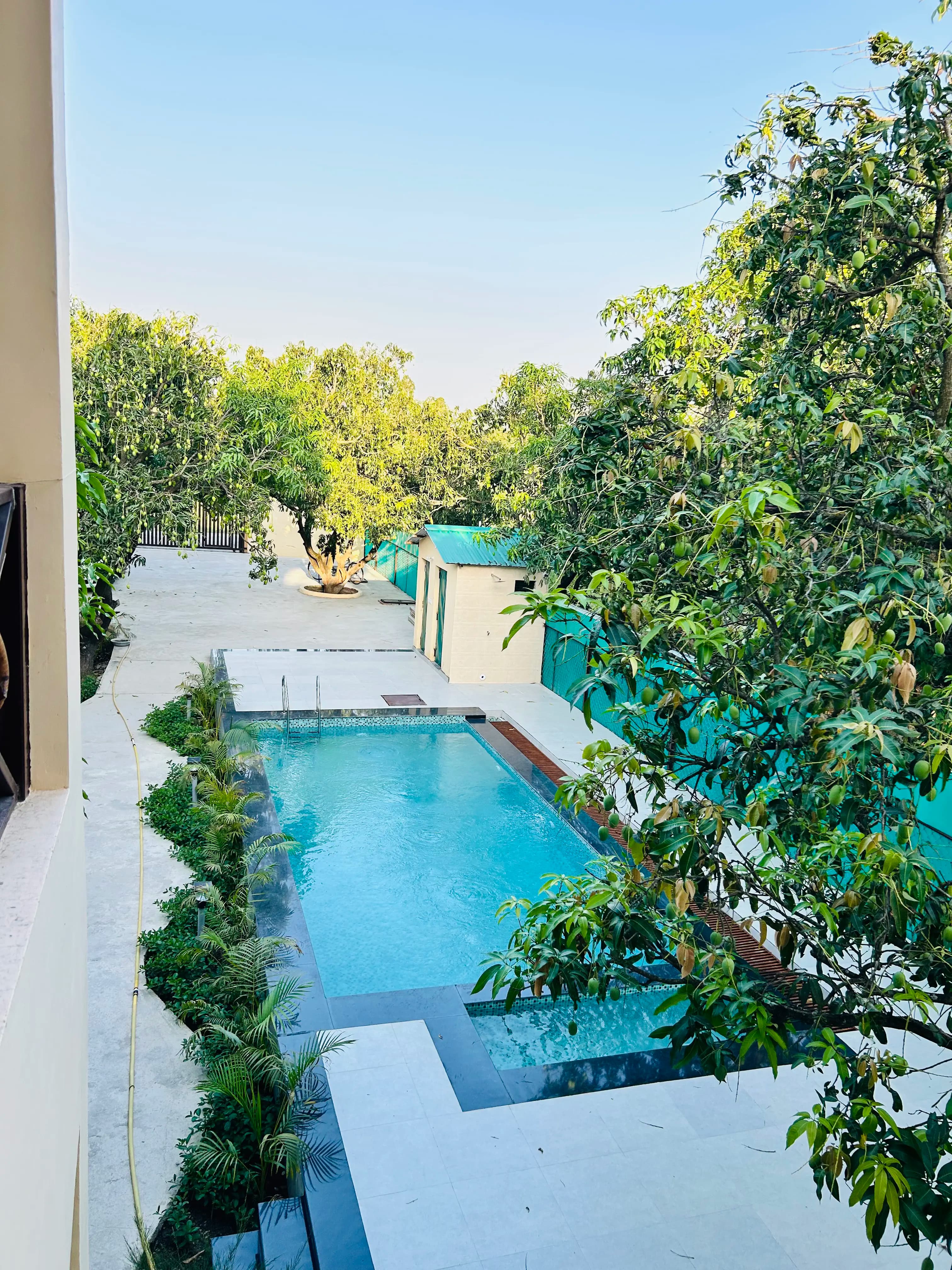 Serene private swimming pool